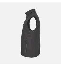 Жилет софтшелл унисекс Falcon BW, черный