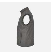 Жилет софтшелл унисекс Falcon BW, темно-серый