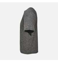 Футболка спортивная унисекс Storm, черный меланж