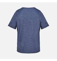 Футболка спортивная унисекс Storm, темно-синий меланж