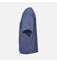 Футболка спортивная унисекс Storm, темно-синий меланж