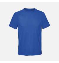 Футболка спортивная унисекс Vortex, ярко-синяя (roayl)