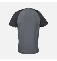 Футболка спортивная женская Vortex Women, черная с темно-серым