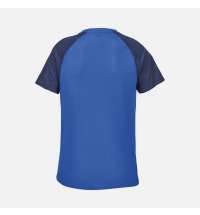 Футболка спортивная женская Vortex Women, темно-синяя с ярко-синим