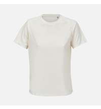 Футболка спортивная женская Vortex Women, молочно-белая