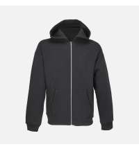 Толстовка унисекс на молнии Jelo, черная