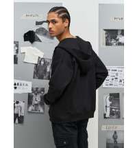 Толстовка унисекс на молнии Jelo, черная