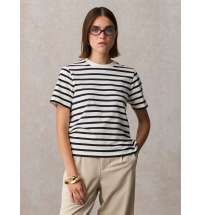 Футболка женская Legend Women, молочно-белая с темно-синим