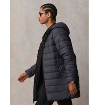 Куртка-парка унисекс Reverse, темно-синяя