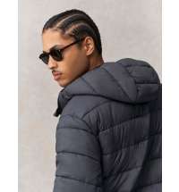 Куртка-парка унисекс Reverse, темно-синяя