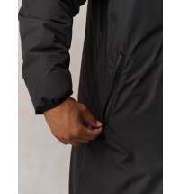 Куртка-парка унисекс Reverse, темно-синяя