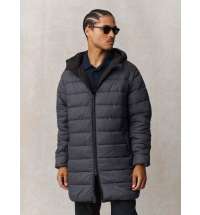 Куртка-парка унисекс Reverse, темно-синяя