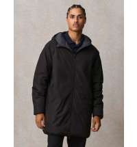 Куртка-парка унисекс Reverse, темно-синяя