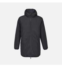 Куртка-парка унисекс Reverse, черная