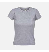 Футболка женская Sara, серый меланж