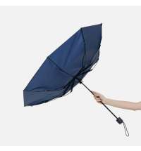 Зонт складной Basic, ver.2, темно-синий