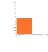 Лейбл Listra Latte, L, оранжевый