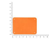 Лейбл Eta Latte, XL, темно-оранжевый