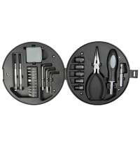 Набор инструментов в форме колеса TORQ, черный