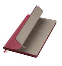 Ежедневник Рейн (Rain) недатированный, бургунди (без упаковки, без стикера)