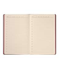 Ежедневник Рейн (Rain) недатированный, бургунди (без упаковки, без стикера)