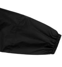 Дождевик-анорак Hard Work, укороченный, черный, единый размер