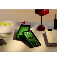 Настольный мини-гольф Golfink, черный с зеленым яблоком