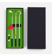 Настольный мини-гольф Golfink, черный с зеленым яблоком