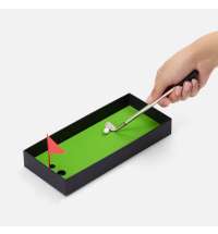 Настольный мини-гольф Golfink, черный с зеленым яблоком