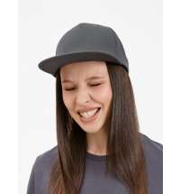 Бейсболка Epicore с прямым козырьком, серая