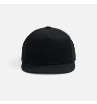 Бейсболка Epicore с прямым козырьком, черная