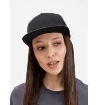 Бейсболка Epicore с прямым козырьком, черная
