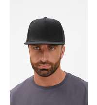 Бейсболка Epicore с прямым козырьком, черная