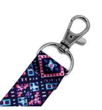 Ремувка с полноцветной печатью YOLO, однослойная 20 мм с карабином