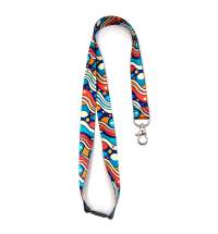 Ланъярд полноцветный Флип с карабином и замком безопасности, 20 мм