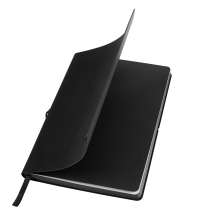 Ежедневник A5 недатированный Massimo в мягком переплёте, черный