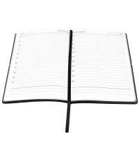 Ежедневник A5 недатированный Massimo в мягком переплёте, черный