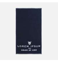 Полотенце на заказ Surpass с пестротканым логотипом, большое