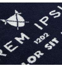 Полотенце на заказ Surpass с пестротканым логотипом, большое