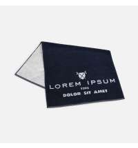 Полотенце на заказ Surpass с пестротканым логотипом, большое