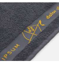 Полотенце на заказ Surpass с логотипом в бордюре, среднее