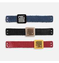 Лейбл кожаный Beta, XS, черный