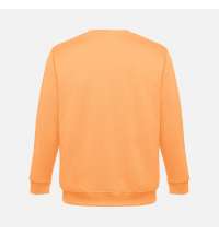 Свитшот унисекс Delta, светло-оранжевый