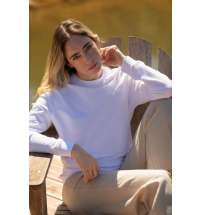 Свитшот унисекс Colombo, белый