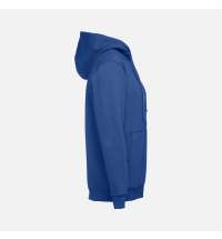 Толстовка мужская на молнии с капюшоном Amsterdam, ярко-синяя