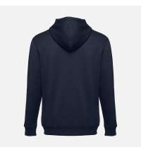 Толстовка мужская на молнии с капюшоном Amsterdam, темно-синяя