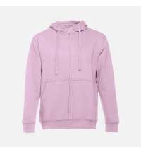Толстовка мужская на молнии с капюшоном Amsterdam, сиреневая