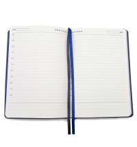 Ежедневник A5 недатированный Molfetta в мягком переплёте, серо-синий