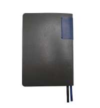 Ежедневник A5 недатированный Molfetta в мягком переплёте, серо-синий