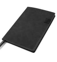 Ежедневник A5 недатированный Efemero в мягком переплёте, черный